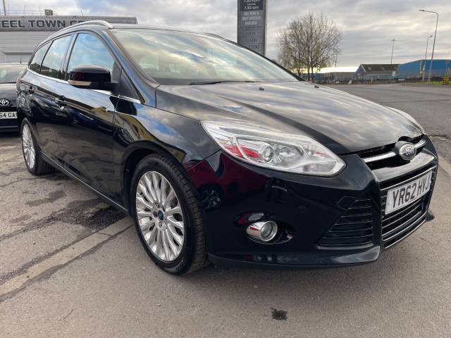 Ford Focus 1.0 125 EcoBoost Titanium X 5dr Estate Petrol Black