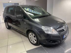 VAUXHALL ZAFIRA at John Patrick Car Sales Scunthorpe